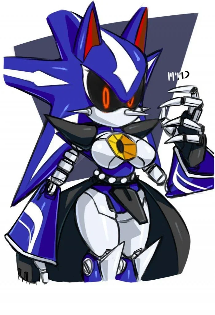 A new visitor - Neo Metal Sonic